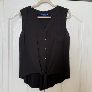 Apt. 9 Women's Black Sleeveless Top